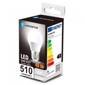 LED G45 E27 6W 6500K