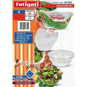 INSALATIERA DIAM.20CM 1800ML 6PZ PE