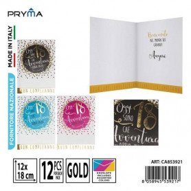 BIGLIETTO 18 ANNI AVVENTURA ORO