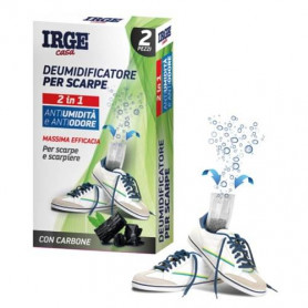 DEUMIDIFICATORE PER SCARPE 2PZ x 3gr