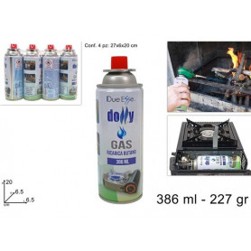 BOMBOLETTA GAS 386ML 227GR PER CANNELLO DA CUCINA