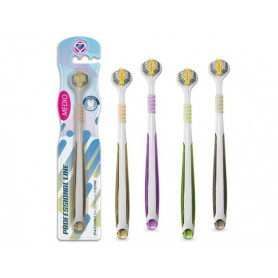 SPAZZOLINO DENTI SETOLE A 3 AREE