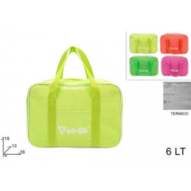 BORSA FRIGO PICCOLA COLORI FLUO 4COLORI