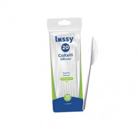 COLTELLI PS RIUTIL. 25PZ BIANCHI LUSSY