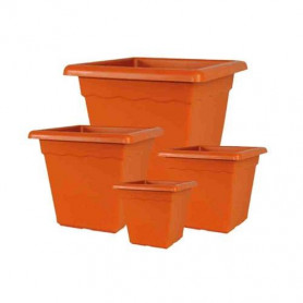 VASO TERRACOTTA QUAD CM. 25 (24X24X21H)