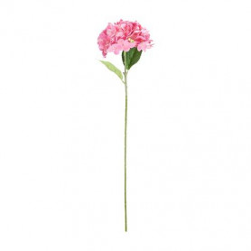 ORTENSIA ROSA IN EVA, PLASTICA E METALLO  H.61 cm