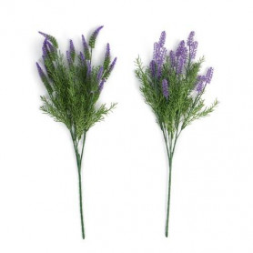 PICK DI LAVANDA IN PLASTICA E METALLO H.70cm DESIGN ASSORTITI