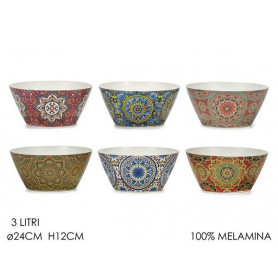 INSALATIERA DEC. MANDALA 3LT 6ASS