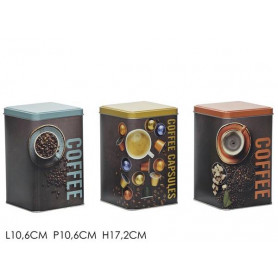 CONTENITORE PORTACAPSULE QUADRATO 3ASS