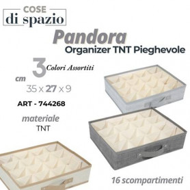 PANDORA ORGANIZER TNT PIEGH. 16 SCOMP. COL. ASS. 35X27X9 CM