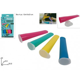 FORMINE COLORATE PER GHIACCIOLI C  TAPPO SET 4 PZ