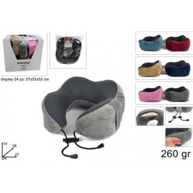 CUSCINO COLLO MEMORY 260GR COL ASS