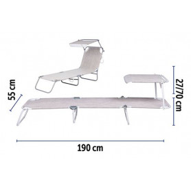 LETT.PIEG.PAR. 22*1 ALL/TXT 188X55X24 GRIGIO