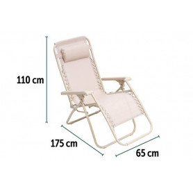 ZERO GRAVITY T25X0.8MM 173X65X110CM F.SABBIA