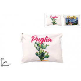 BUSTINA BEAUTY 32X23CM POLIESTERE 600D PUGLIA C SCENARIO 2ASS.