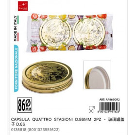 CAPSULA QUATTRO STAGIONI D.86MM 2PZ