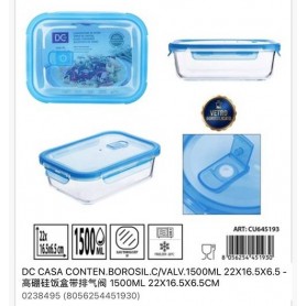 CONTEN.BOROSIL.C/VALV.1500ML 22X16.5X6.5