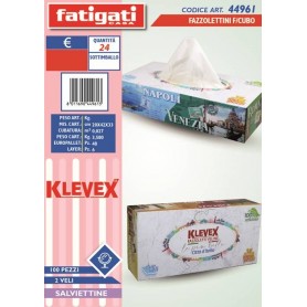 FAZZOLETTINI VELINE 100PZ 2VELI KLE