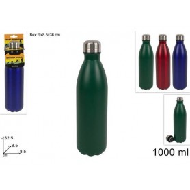 BOTTIGLIA TERMICA 1000 ML 3 COL