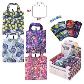 SHOPPER PIEGHEVOLE DESIGN 45X70CM