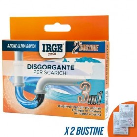 DISGORGANTE PER SCARICHI 2x40gr