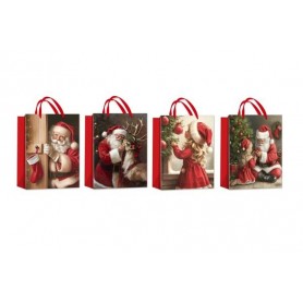 BUSTA REGALO 210G 18X24X8CM M1011 4ASS