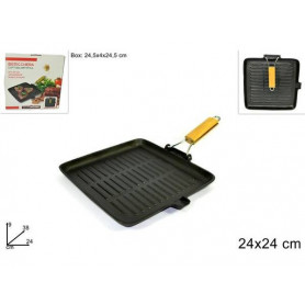 BISTECCHIERA QUAD 24X24 CM MAN LEGNO RIBALT